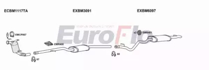 Система выпуска ОГ EuroFlo BM31820D 2008A